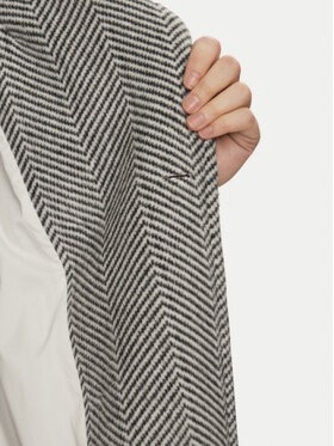 Imperial Płaszcz przejściowy KI54IBT Szary Relaxed Fit