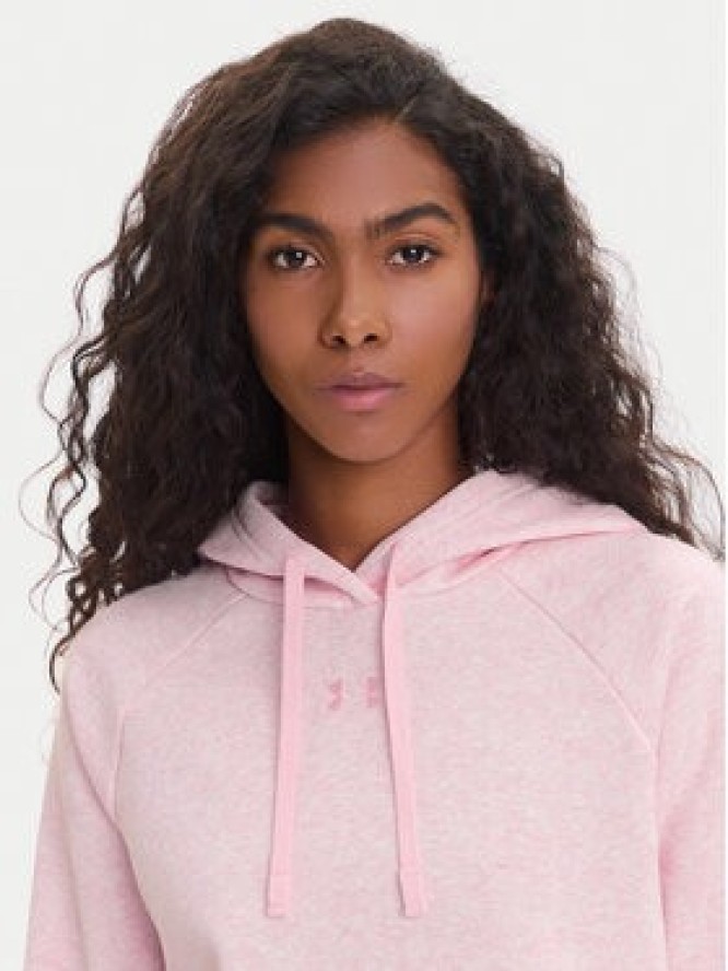 Under Armour Bluza Ua Rival 1379500 Różowy Loose Fit