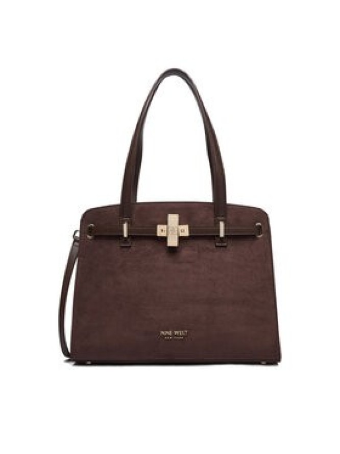 Nine West Torebka CEO-MODERN GRACE-LDA9516 Brązowy ciemny
