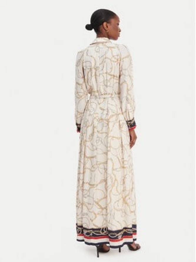 Marciano Guess Sukienka koszulowa 6RGK33 7439A Écru Regular Fit