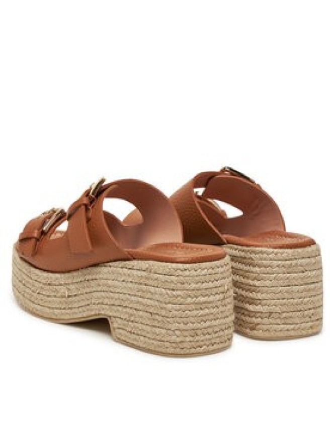 Pollini Espadryle SA28268I0MTD0230 Brązowy