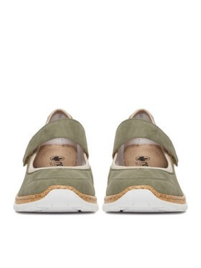 Rieker Półbuty N42B0-52 Zielony