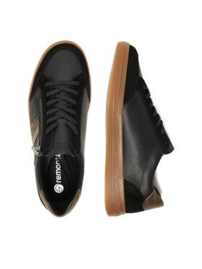 Remonte Sneakersy D2C04-03 Czarny