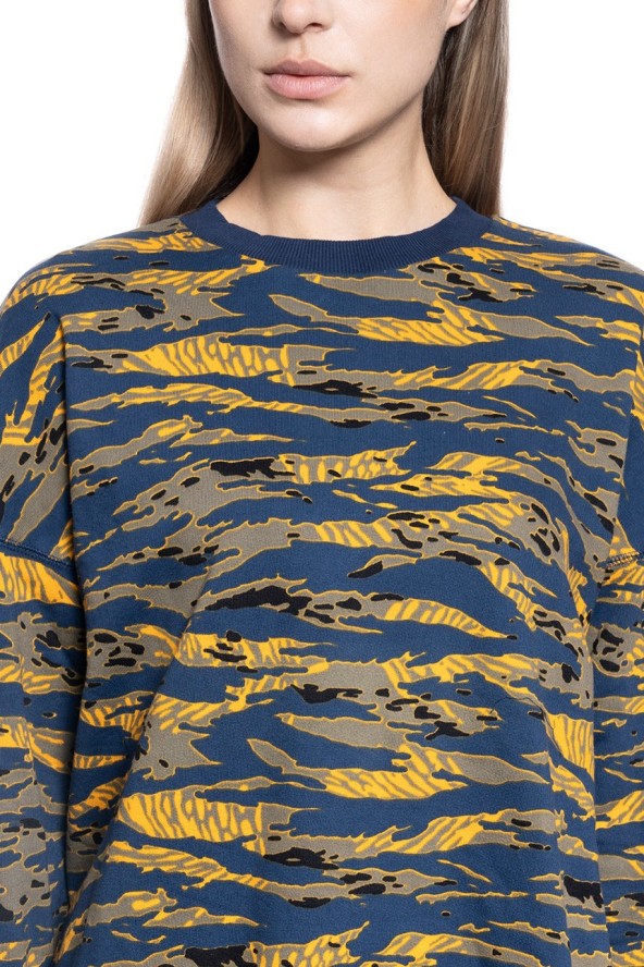 BLUZA DAMSKA LEE ELONGATED SWS WASHED BLUE L53GJSLR 112112300