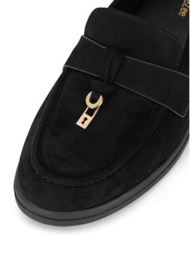 DeeZee Mokasyny DS1590-1 Czarny