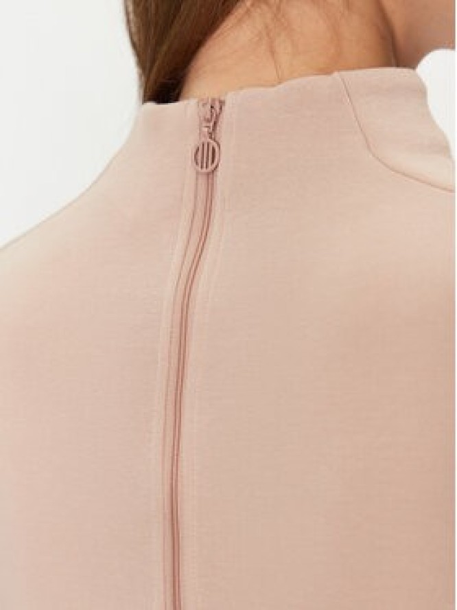 adidas Bluzka Structured Interlock JJ0938 Beżowy Slim Fit