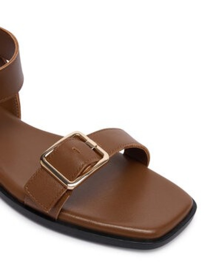 BOSS Sandały Charlize 50563332 Brązowy