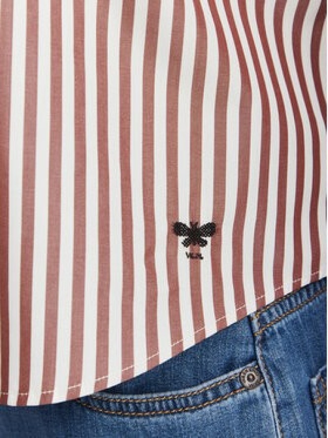 Weekend Max Mara Koszula Panetto 2625116101 Kremowy Regular Fit