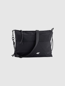4F Saszetka crossbody uniseks - czarna Uniwersalny