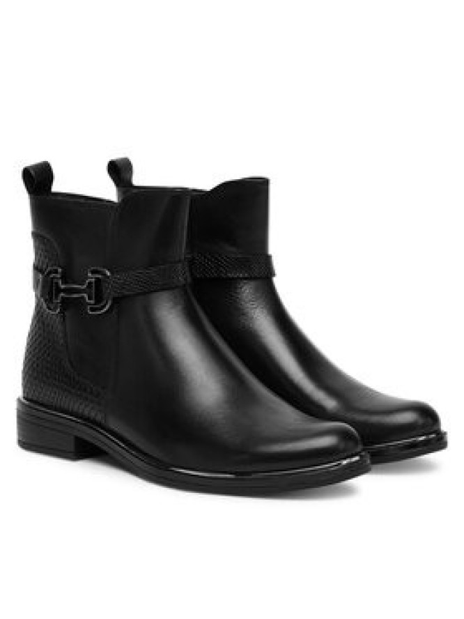 Caprice Botki 9-25312-45 Czarny
