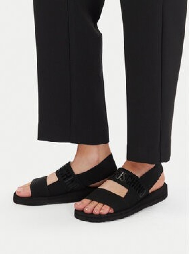 LOVE MOSCHINO Sandały JA16033G0MJN7000 Czarny