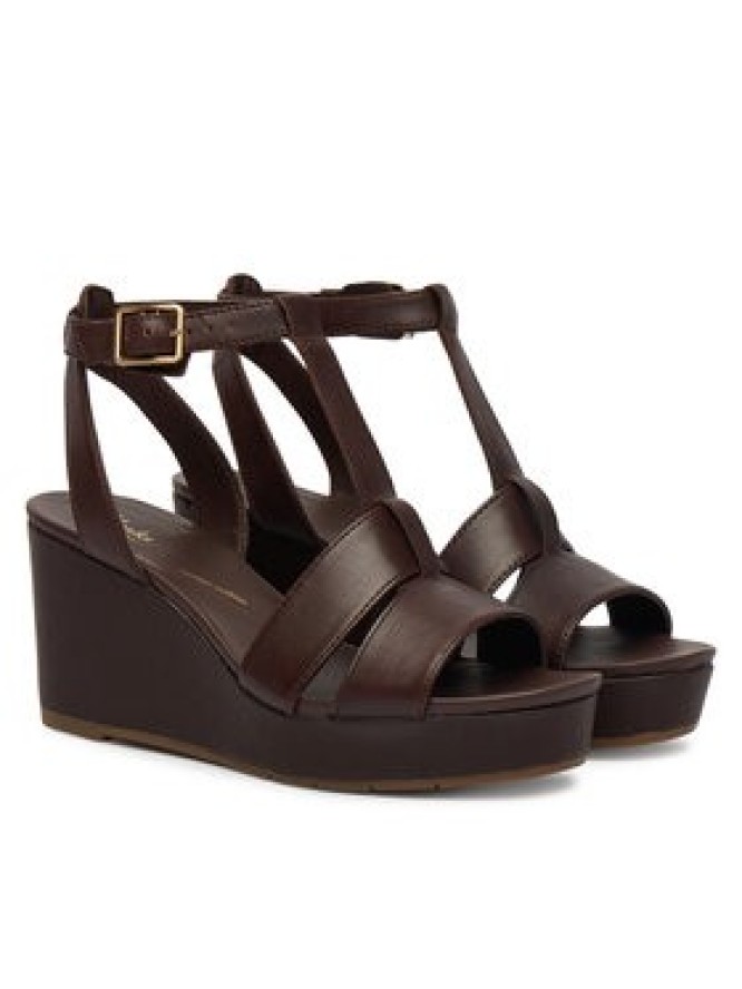 Clarks Sandały Sabina Hope 26186104 Brązowy