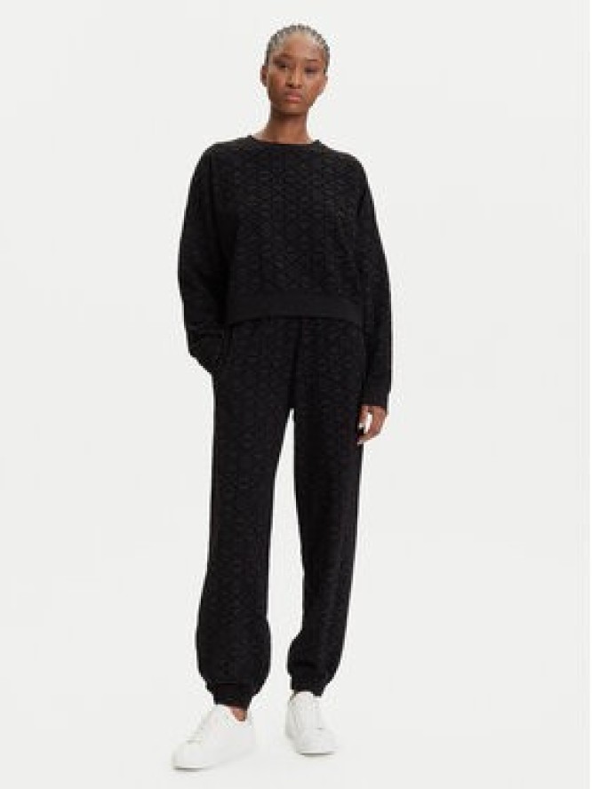 HUGO Spodnie dresowe 50545211 Czarny Regular Fit