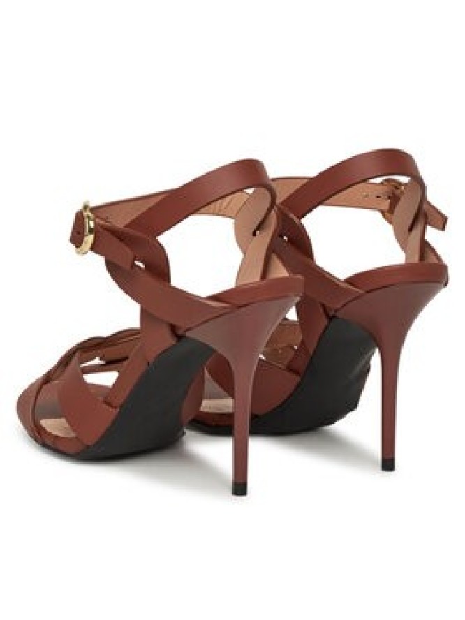 LOVE MOSCHINO Sandały JA16069G1MIA0201 Brązowy