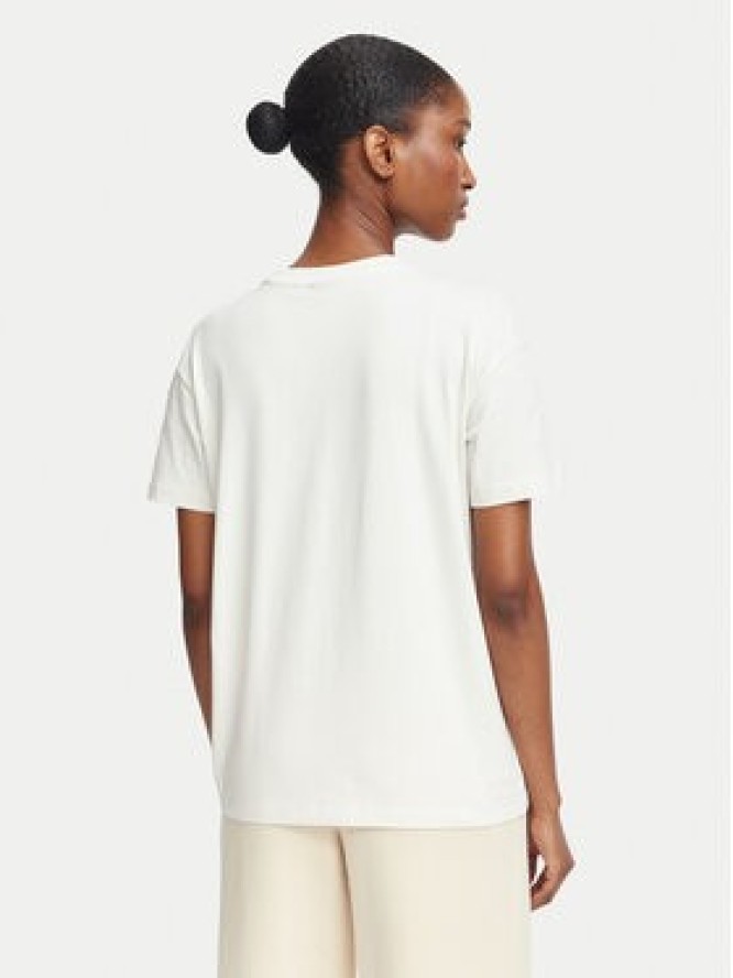 Napapijri T-Shirt Bliss NP0A8AVF Kremowy Regular Fit