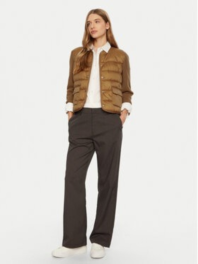 Tommy Hilfiger Kurtka puchowa WW0WW44343 Brązowy Slim Fit