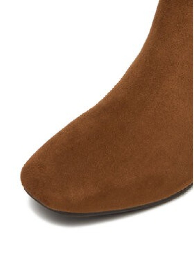 Clara Barson Botki CEO-CD24038-4 Bordowy