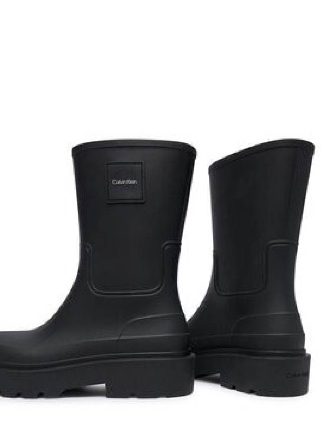 Calvin Klein Kalosze Rainboot Rubber HW0HW03179 Czarny