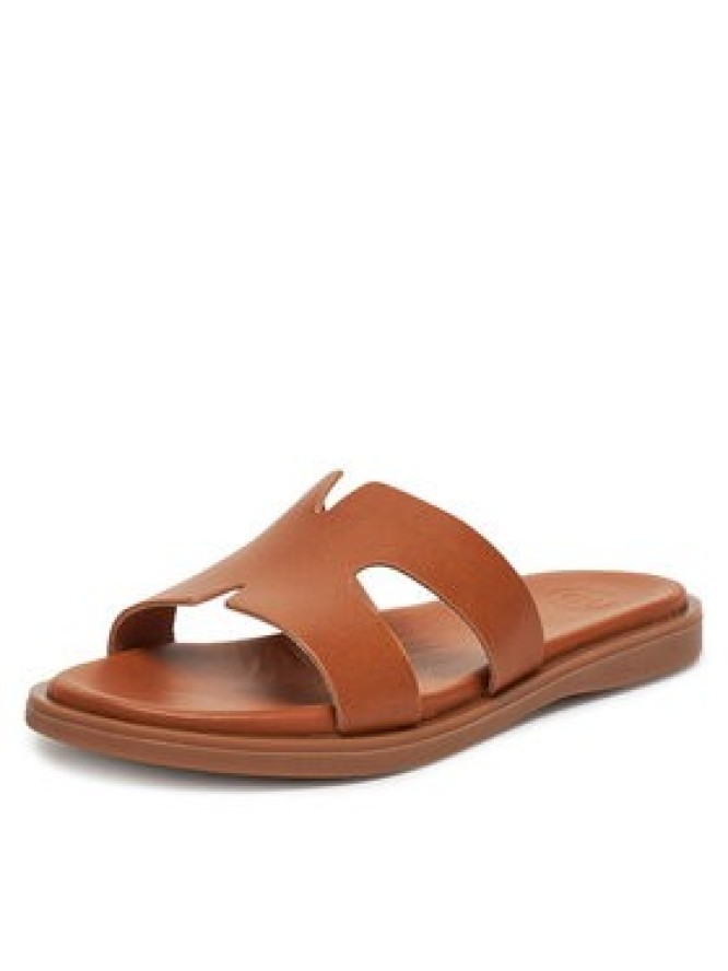 Gino Rossi Klapki ELLE-E25-27281 Brązowy