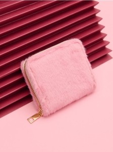 Portfel - różowy
