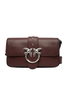 PINKO Torebka Love One Slouchy Zip Mini AI 25-26 PLTT 105345 A2JG Brązowy