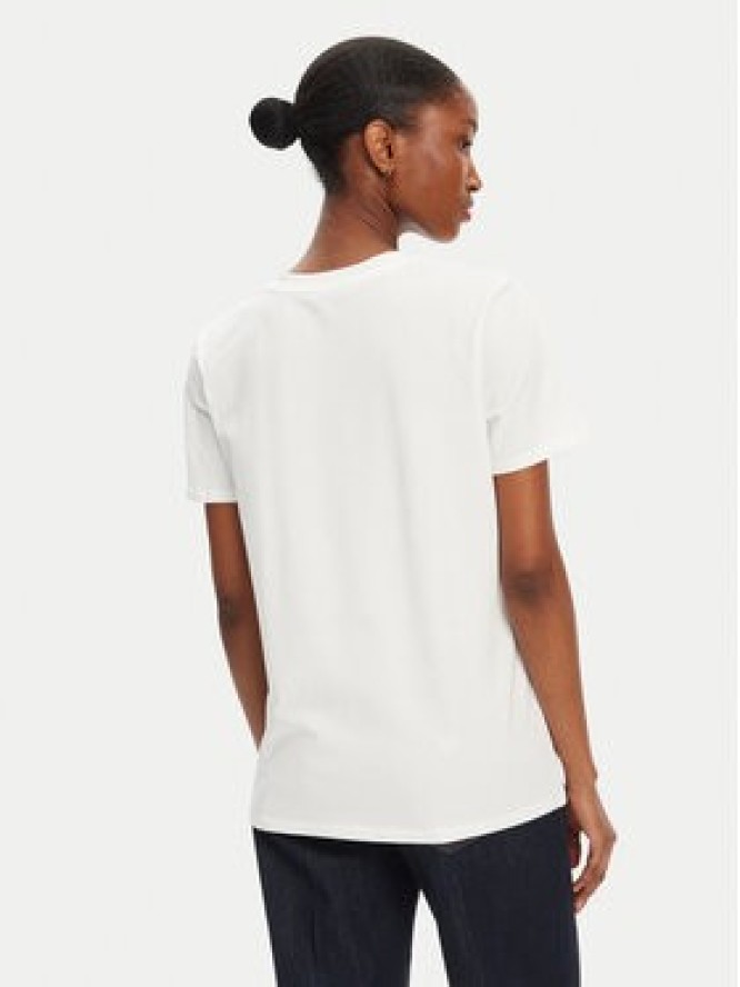 Tommy Hilfiger T-Shirt 1985 WW0WW37877 Biały Regular Fit