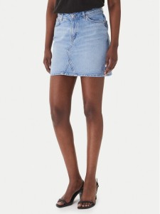 HUGO Spódnica jeansowa Gatalie 50559749 Niebieski Regular Fit