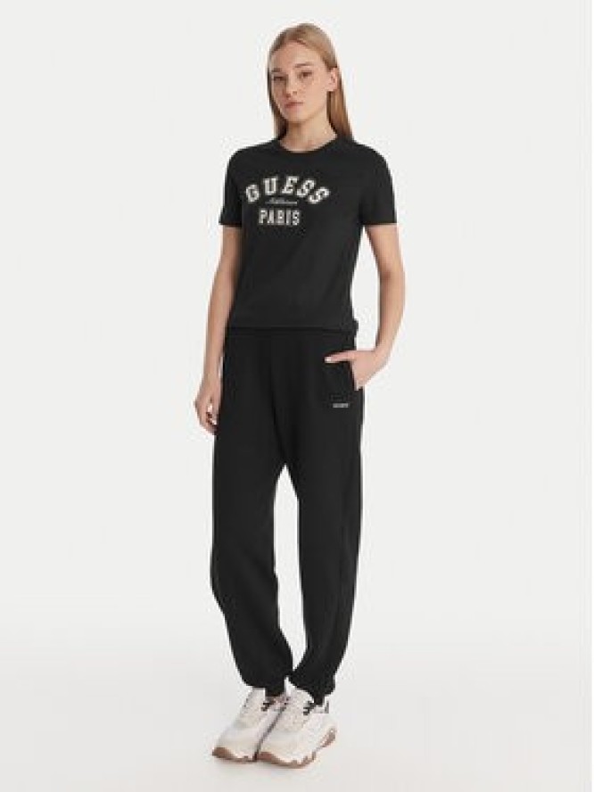 Guess T-Shirt V6RI15 J1314 Czarny Regular Fit