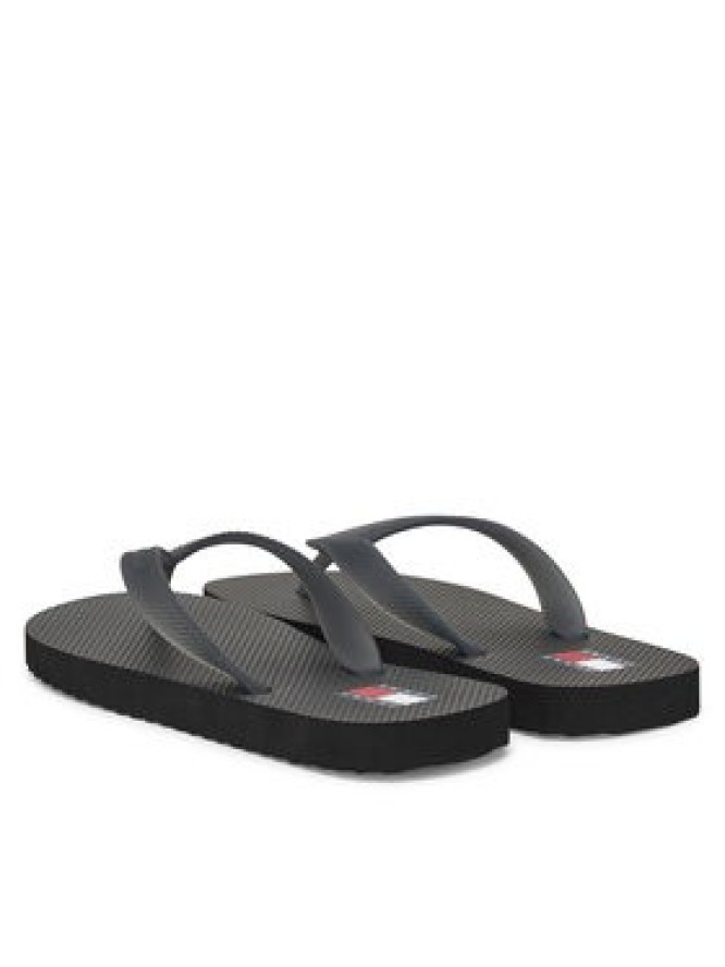 Tommy Jeans Japonki Tjw Logo Flip Flop EN0EN02447 Czarny