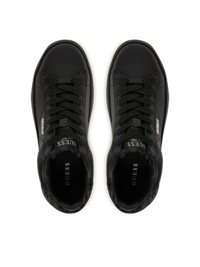 Guess Sneakersy FLFE10 ELE12 Czarny
