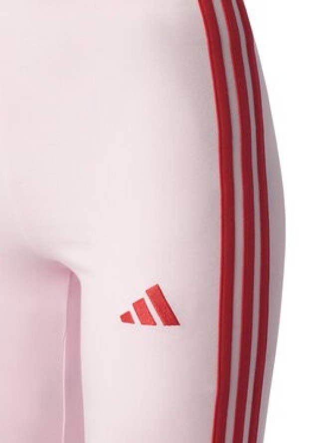 adidas Legginsy Essentials 3-Stripes KC5180 Różowy Slim Fit