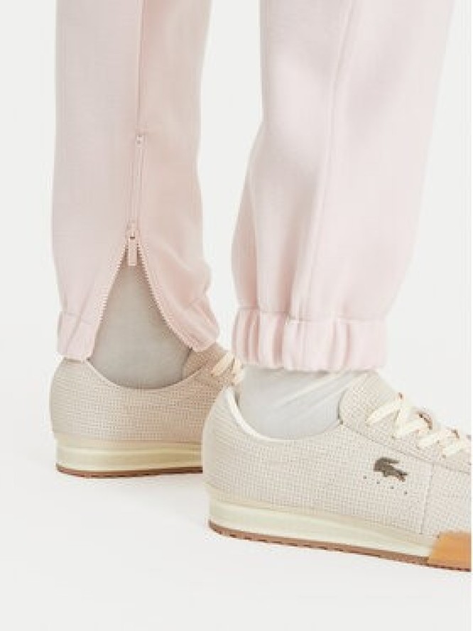 Lacoste Spodnie dresowe XF5244 Różowy jasny Regular Fit
