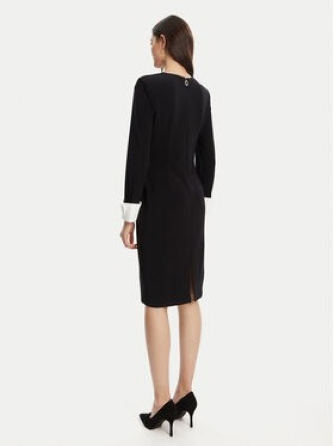 Joseph Ribkoff Sukienka koktajlowa 253768 Czarny Slim Fit