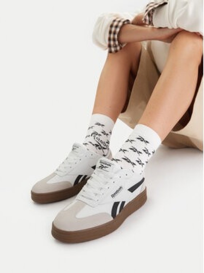 Reebok Sneakersy FORTE LOUNGER DOUBLE UP AR30255WWCX Biały