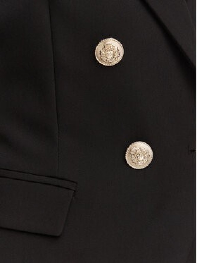 Rinascimento Marynarka CFC0131077003 Czarny Slim Fit