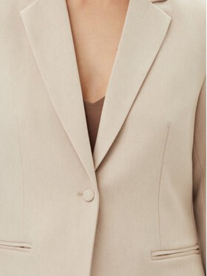 JJXX Marynarka Ellis 12268835 Beżowy Regular Fit