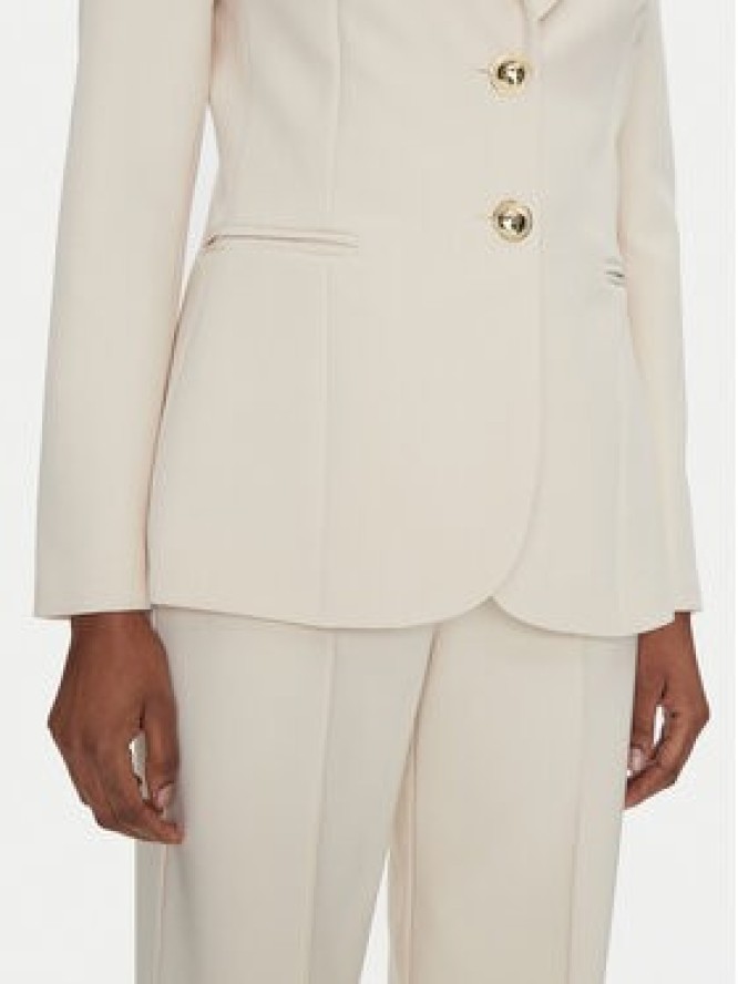 Rinascimento Marynarka CFC0122814003 Beżowy Regular Fit