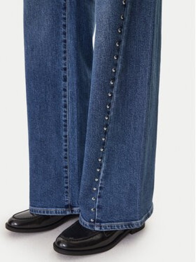 DKNY Jeansy DJ6M4228 Niebieski Wide Leg