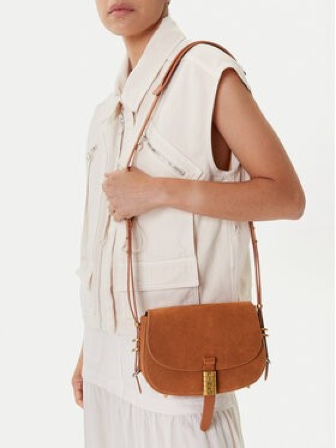 PINKO Torebka Saddle Mini PE PLTT 103831 A29N Brązowy