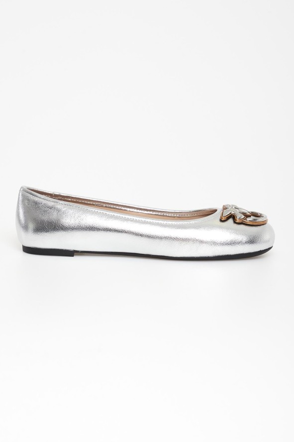 Baleriny skórzane PINKO