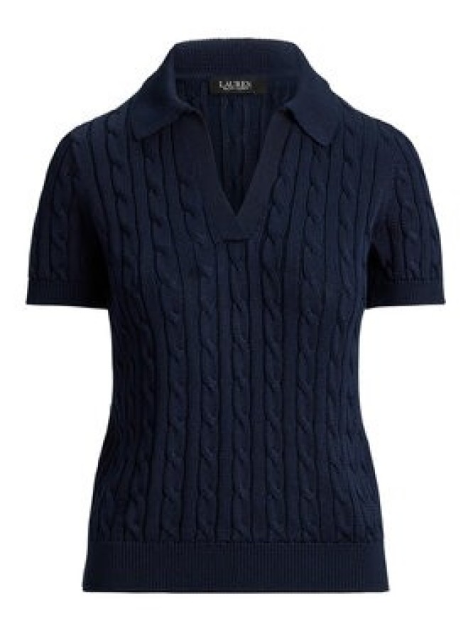 LAUREN RALPH LAUREN Polo 200P14041003 Granatowy Regular Fit