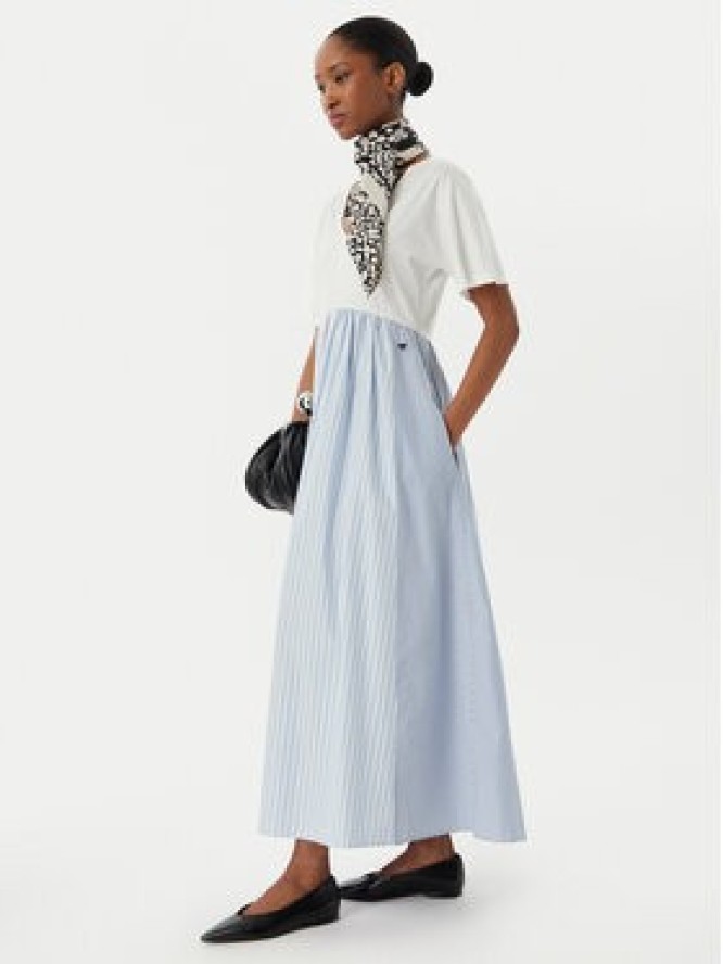 Weekend Max Mara Sukienka codzienna Brozno 2515621082 Biały Relaxed Fit