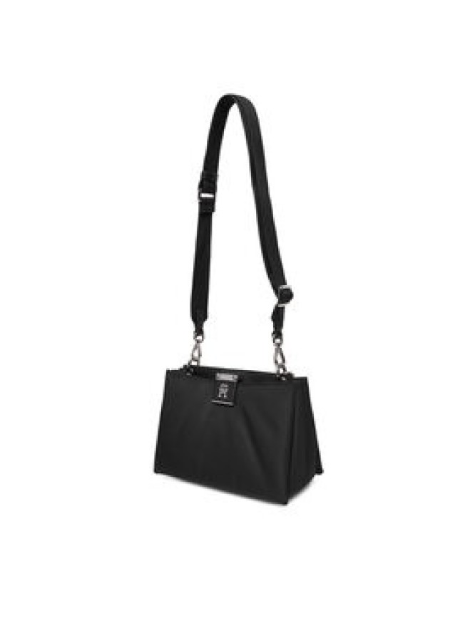 Tommy Hilfiger Torebka Th Her Med Satchel Nylon Sv AW0AW18200 Czarny