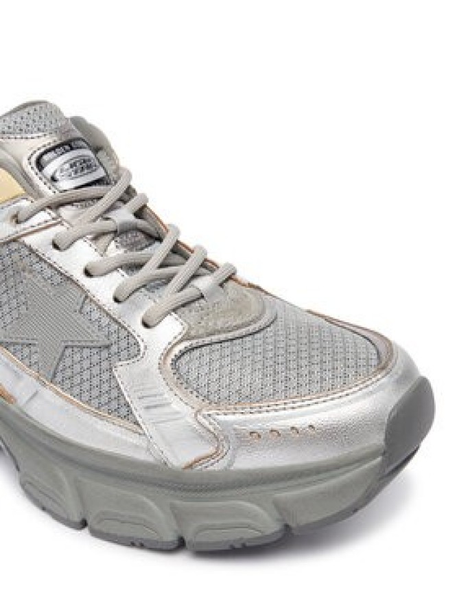 Golden Goose Sneakersy Lightstar GWF00724.F006475.70138 Srebrny