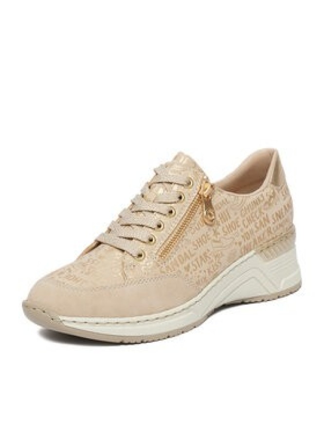 Rieker Sneakersy N4316-62 Beżowy