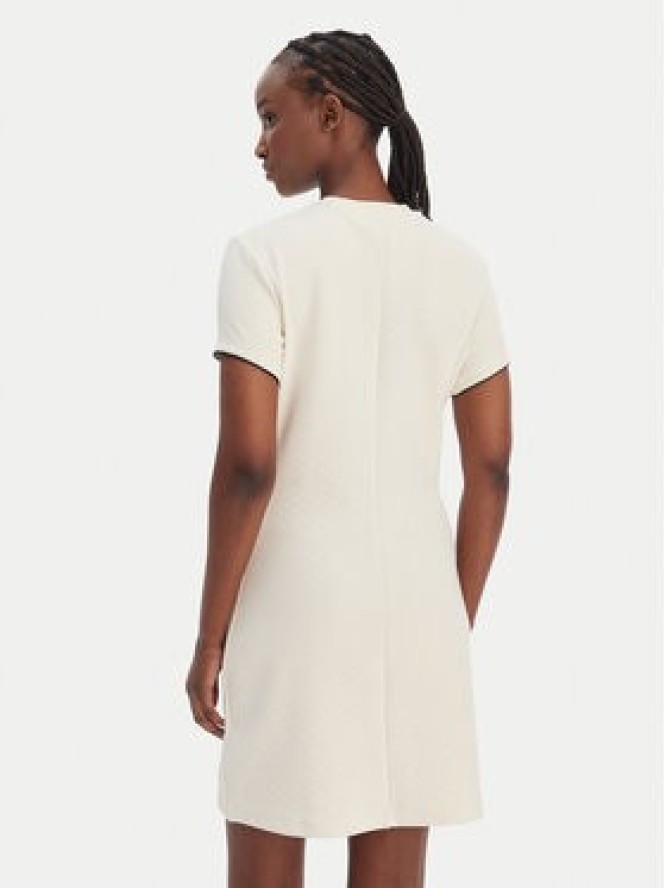 Guess Sukienka codzienna V6GK07 K3002 Écru Regular Fit