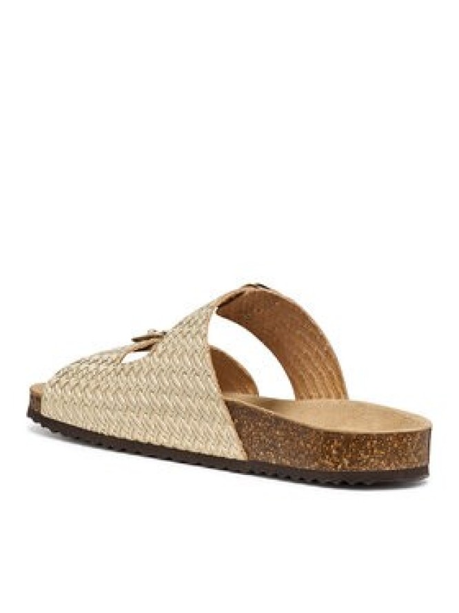 Geox Klapki D Brionia D35LSL 00047 C2012 Złoty