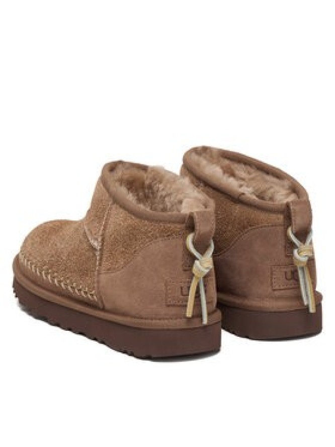 Ugg Śniegowce W Classic Ultra Mini Biarritz 1171538 Beżowy
