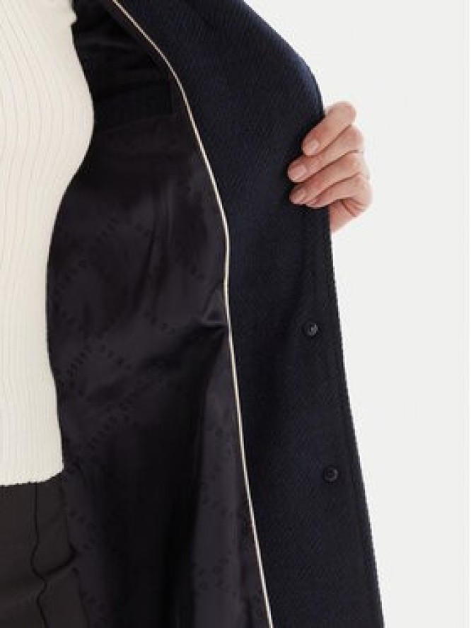Guess Płaszcz przejściowy W5BL25 W2672 Granatowy Regular Fit