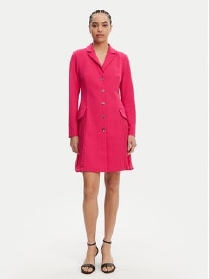 DKNY Sukienka koktajlowa DD4K1D67 Różowy Regular Fit